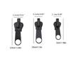 18x Zippers Sliders Zippers Repair Kits Zippers Pullers Replacement Zippers Teeth Zippers for Jackets Suitcases Jeans