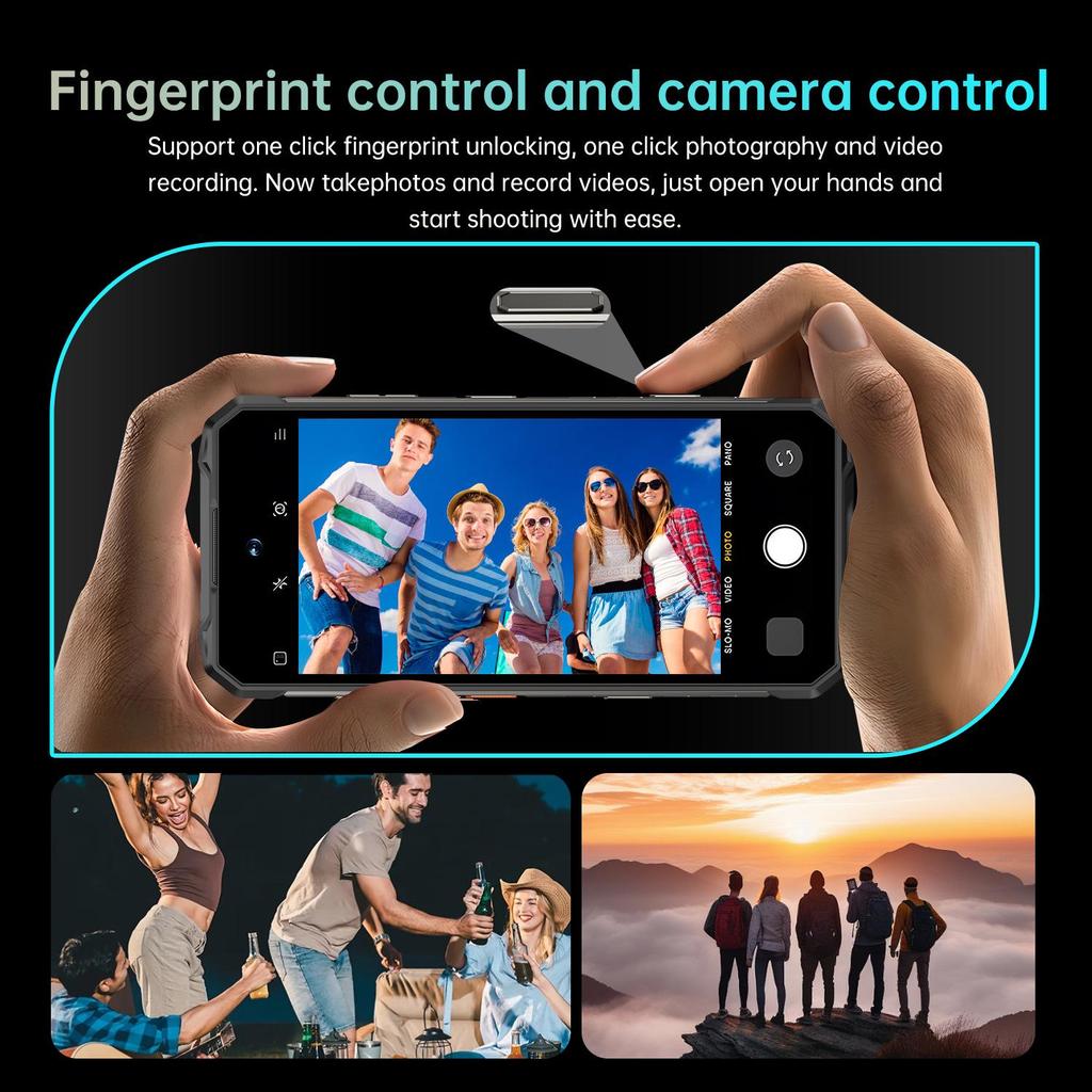 X27 Ultra Waterproof Smartphone - 16GB RAM + 1TB Storage, Large Screen