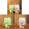 Frog Plush Keychain Gift For Girls And Kids With Soft Pp Cotton Filling