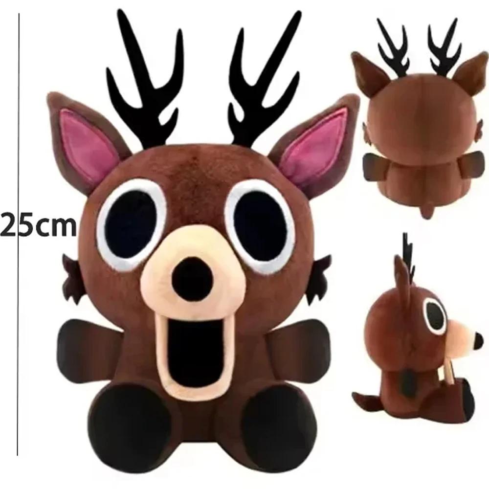 =% Cute Deer Doll Baby 99 Nights In The Forest Plush Cub Deer Plush Funny Game Chrismas Gift Anime Peripherals Soft Doll