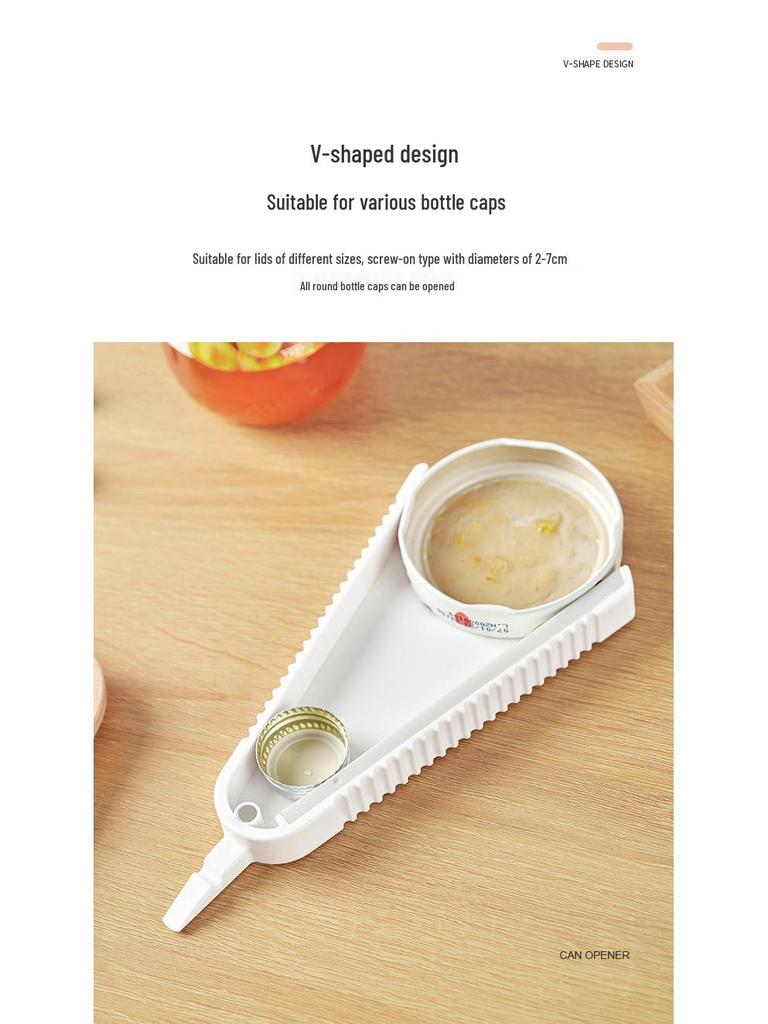 KM5099 Multifunctional Can and Bottle Opener with Lid Twister