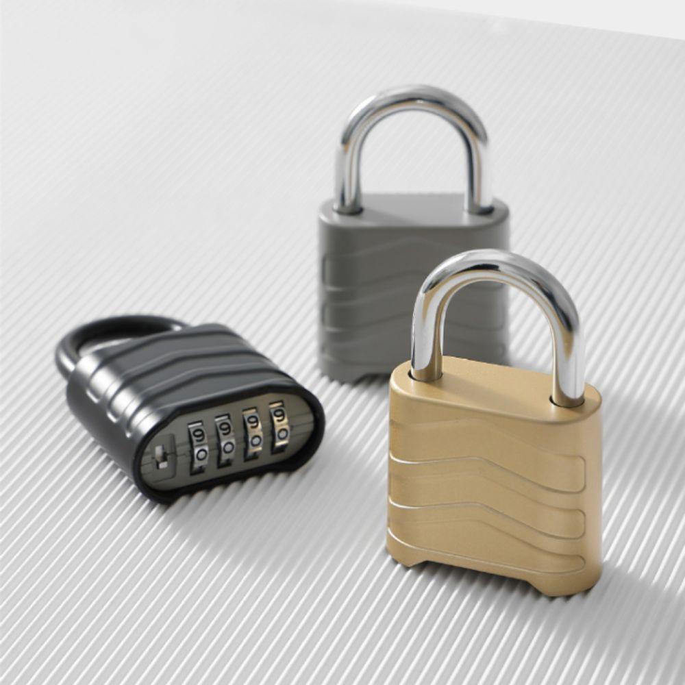 Waterproof Aluminum Code Padlock Anti-Rust Weatherproof Padlock Anti-Theft Heavy Duty Warehouse