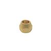 5PCS Solid Brasses Flare Nut Caps with Accurate Threads for 1/2 In Tube Sealing and High Durability