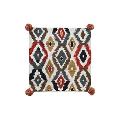 Cushion Cover - Multicoloured - 50 X 50 Cm - Cotton - Contemporary Design