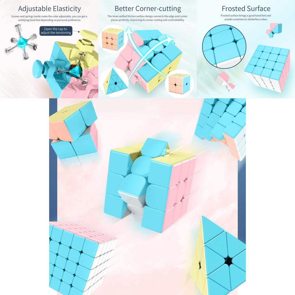 Meilong Marcon Pyramid Magic Cube For Beginners