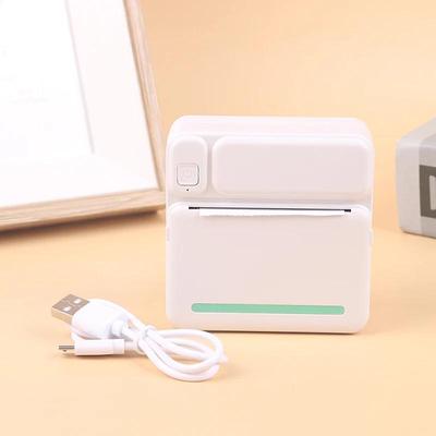 HD Fotoğraf Mini Etiket Yazıcısı Termal Taşınabilir Yazıcılar Etiketler Kağıt Mürekkepsiz Kablosuz 200dpi 57mm Baskı