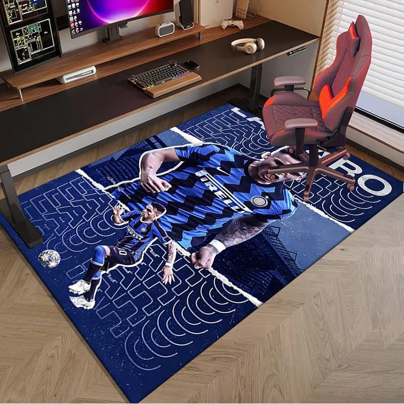 1 Stück Energie-Stil im Sport Martinez Teppich Spielteppich, Fußmatte für Schlafzimmer Wohnzimmer Eingangsbereich Teppich, Heimdeko-Idee Geschenk für Weihnachten Geburtstag