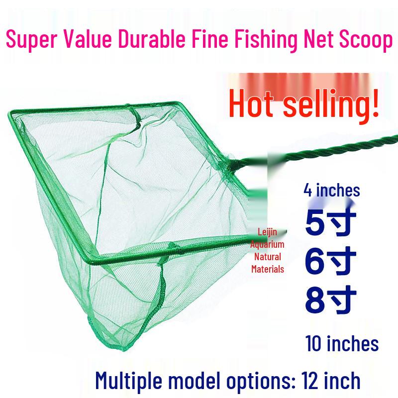 Fish Hand Net - Sizes: 4" to 12"