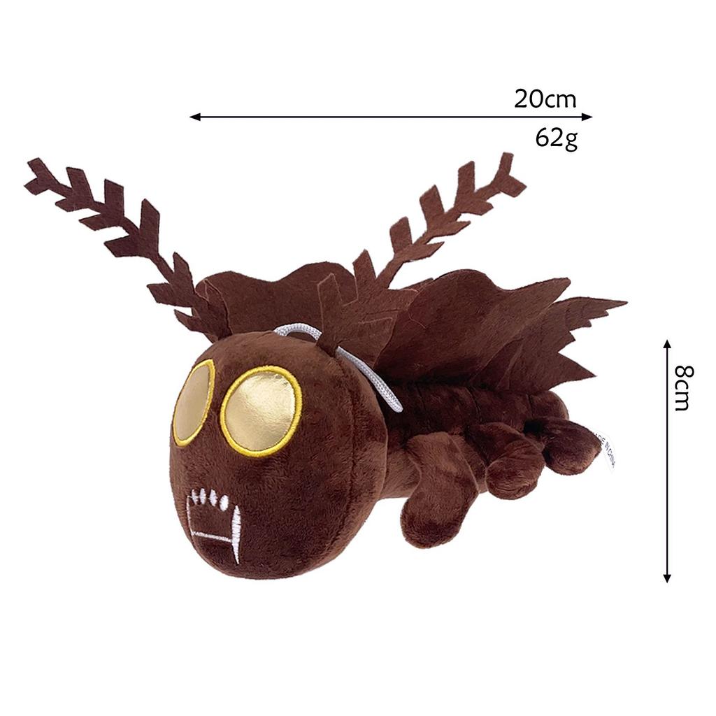 Porte Pavimento 2 Porte 2° Strato Peluche Bambola Periferica Bambola Orrore Falena Giocattolo di Peluche