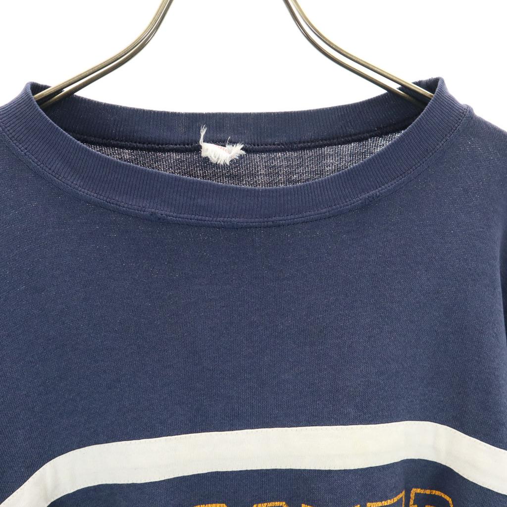 Champion 80s Vintage Tricot Tag Mid-term Long sleeve sweat L Two tags Men's Used