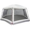 VidaXL Swimming Pool Tent Removable Roof Mesh Walls Grey 618x532 Cm, Grey Tent, Garden Tent, Garden Shelter, Tent, Shelter 4100630