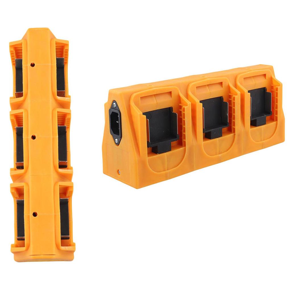 2 4 6 Slots Adapter Battery Converter For Power Tools Lightweight Power Accessory Multi-Battery Support For BL1840