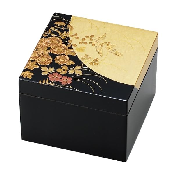 Maeju Lacquerware Hana no Trinket Box 4V-309