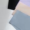 Women High Waisted Seamless Thongs Control Solid Color Breathable Tummy Panties Stretch Ladies Ice Silk Brief