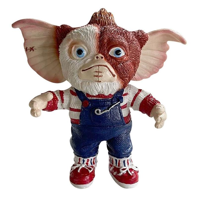 Halloween Horror Mogwai Gizmo Monster Statue,  Mogwai Gizmo Scuplture Figures Desktop Decorations Haunted House Atmosphere Props