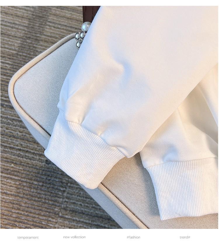 Plus Size Autumn Hoodie for 200-350 Jin, Bust 150/160, Loose Fit