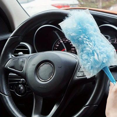 10pcs Electrostatic Dust Brush Head Refills/1 Handle +10 Replacement Clothes, Household Dust Removal Brush Heads Replacement, Du