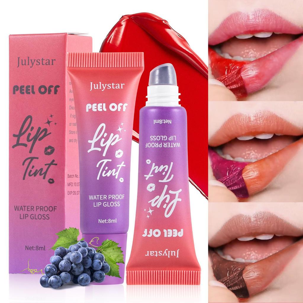 Specially for fruit-flavored lip tear lipstick with background color matte matte long-lasting waterproof lip makeup