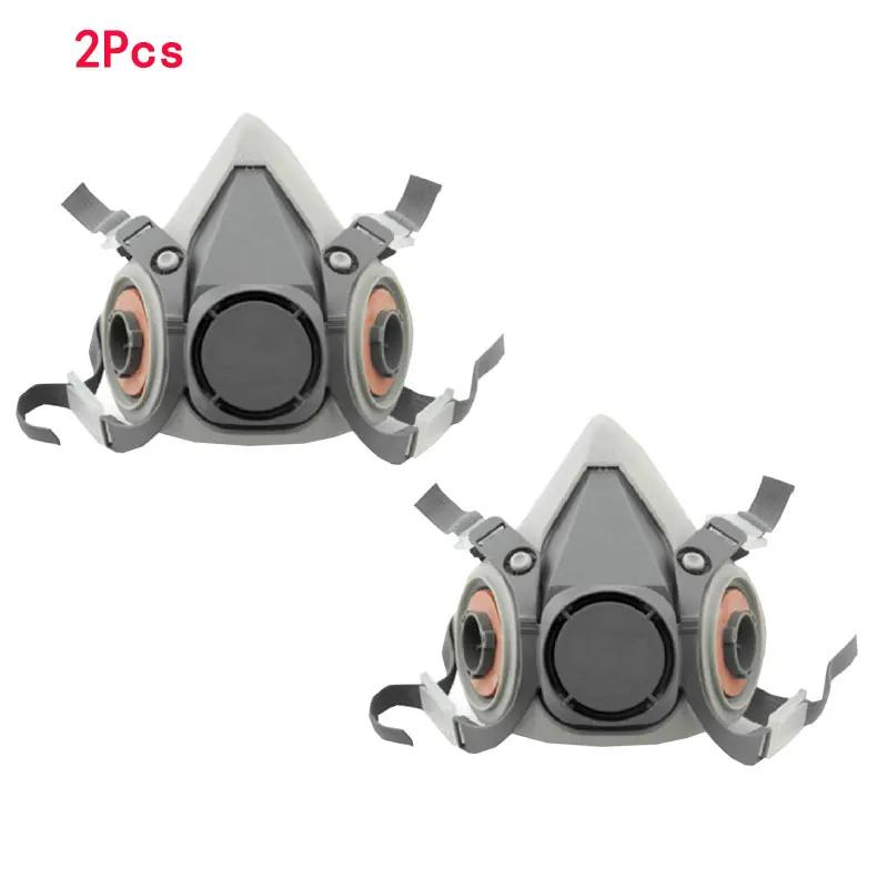 Half Mask Fit For 3M 6001/6002/6004 Filters Industrial 6200 Respirator Gas Mask Body Spray Paint Decoration Dustproof Mask 6200