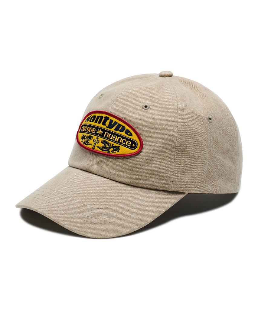 Nontaib Wappen Washed Ball Cap (Pale Beige)