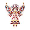 Painted Angel Girls Wings Unisex Vintage Accessory Brooch