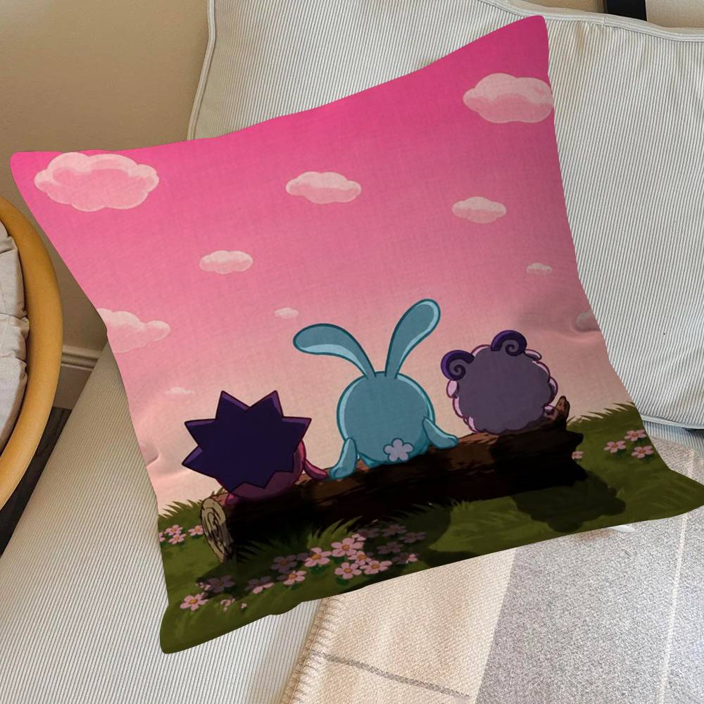 Anime Smeshariki carino Cuscino Copricuscino Federa Soggiorno Divano Arredamento Casa Personalizzato