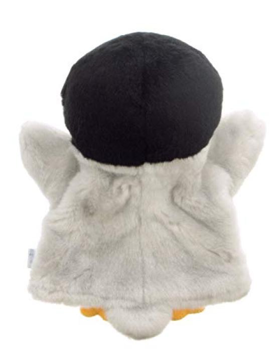 PUPPET COLLECTION MARINE Baby Pingvin Handdocka Svart