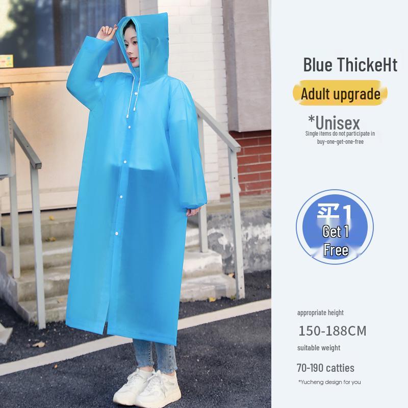 Children's Thick Disposable Raincoat for Outdoor Activities - Hiking, Camping, School, and Amusement Parks