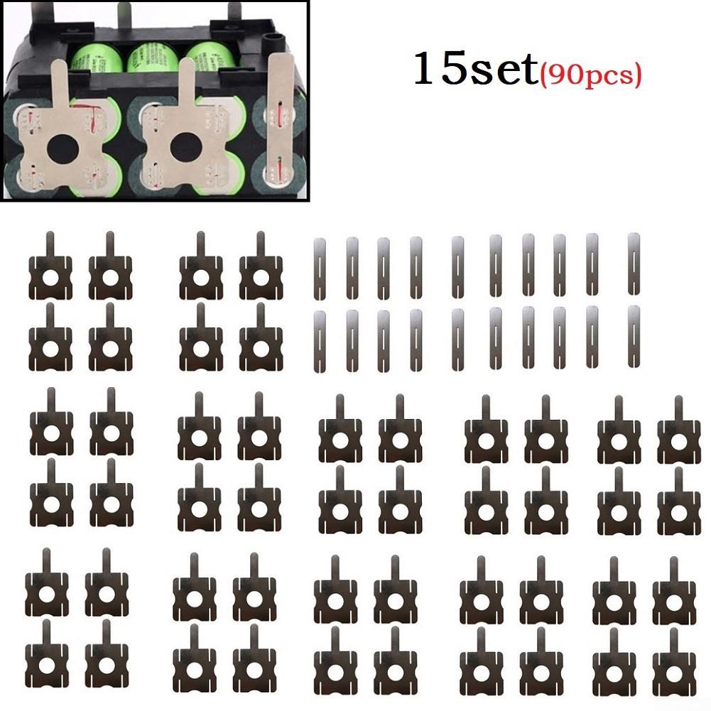 15 set(totalt 90 st) Nickellist 26*22mm 90ST Bra svetsningsprestanda