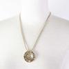 Excellent CHANEL Necklace MADEMOISELLE Rhinestone COCO Mark Gold Women Y22X Used