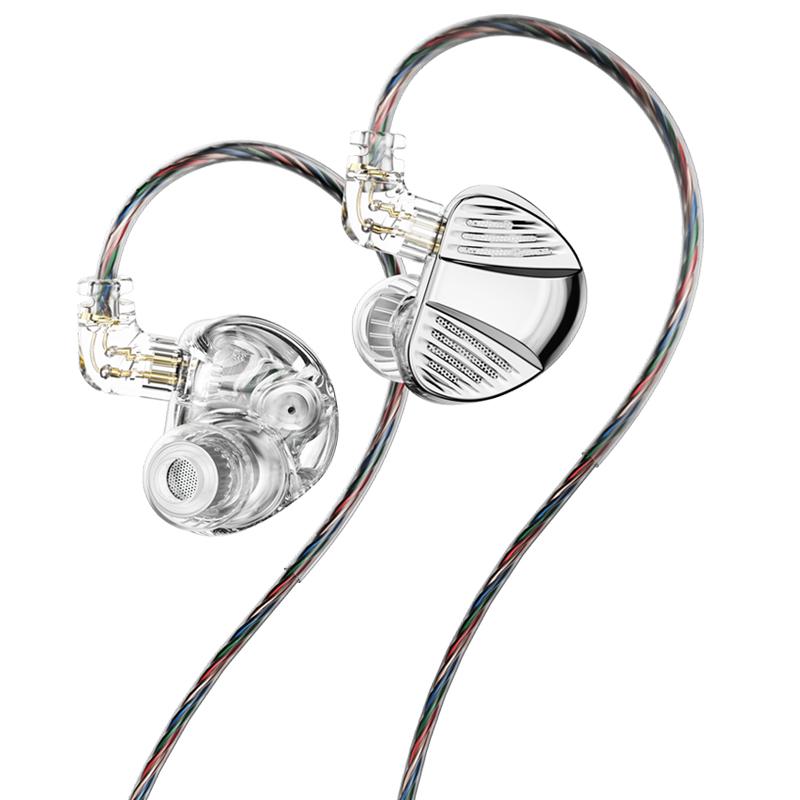 TRN V10 PRO Earphones  2BA+2DD Dual Dynamic Driver and Dual Balanced Armature Hybrid In-Ear Monitors Headphones