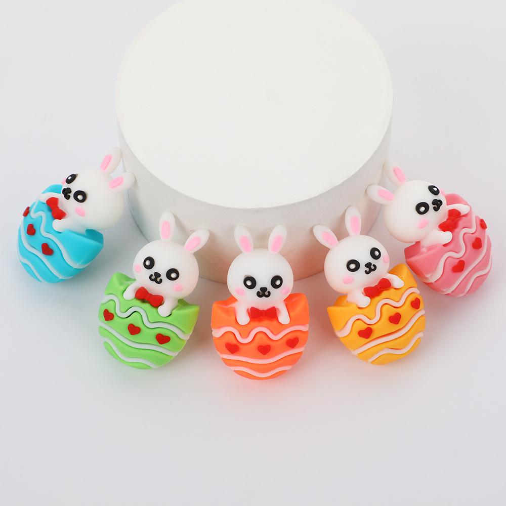 2026 Easter New Rabbit Cute Figurine DIY Home Kawaii Room Decor Garden Decoration Accessories