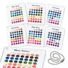 6PCS Acrylic Seasonal Color Selection Cards Color Analysis Cards  Clothing Matching Supplies