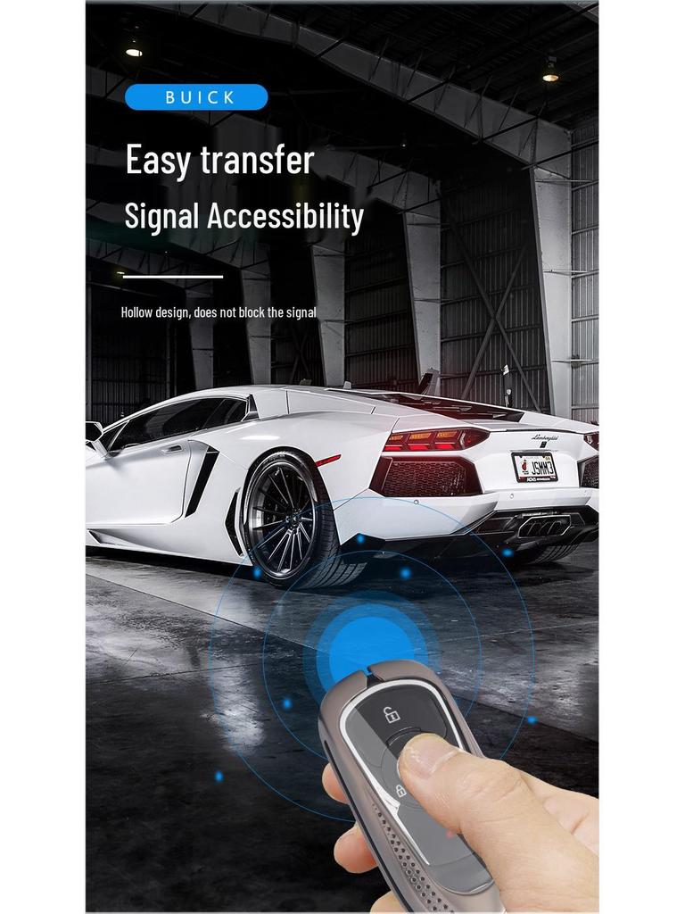 Buick Key Case for Regal, Envision, Enclave - 2022 Model Shell & Buckle