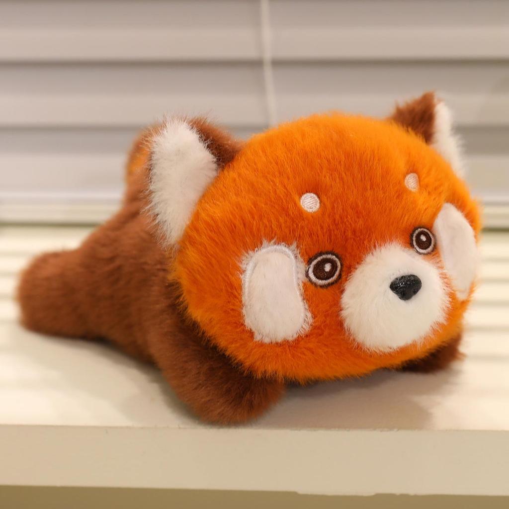 Xiang Dundun Happy Land Raccoon Plush Doll - Cute Trendy Desktop Companion