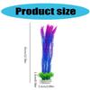4PCS Realistic Plant Fishtanks Decoration Artificial Water Plant with Base for Office Commercial Aquariums Landscaping