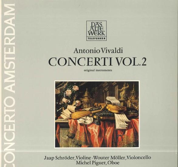 

LP Record JAAP SCHRODER CONCERTO AMSTERDAM Vivaldi Concerti Vol 2 Original I 642355 TELEFUNKEN 1978 Germany Classical Used