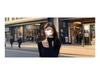 Elegant French A-line Long Dress - Women's Slimming Square Neck with Waist-Cinching Long Sleeves (Spring/Autumn 2025)