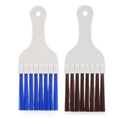 2pc Air Conditioner Condenser Fin Cleaner Plastic Cleaning Whisk Brush Coil Comb for Fin Evaporator Refrigerator House Cleaning