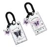 Clear Card Holder with Sliding Closure for Organizing and Protecting Your Cards Clear Card Pocket Waterproof Card Sleeve