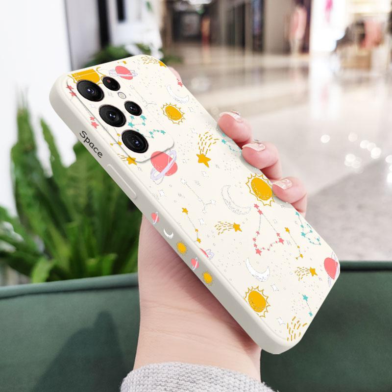 Full Sky Star Phone Case For Samsung Galaxy S26 Plus Ultra Silicone Cover