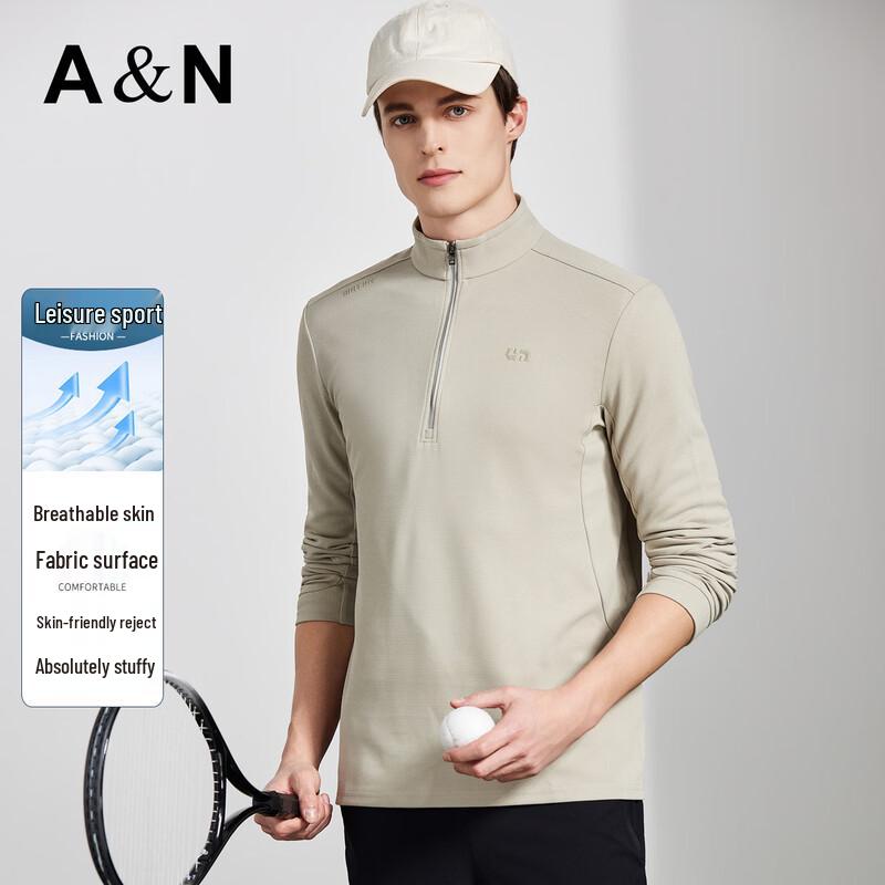 Men s Waffle Knit Stand-Up Collar Sweatshirt 56