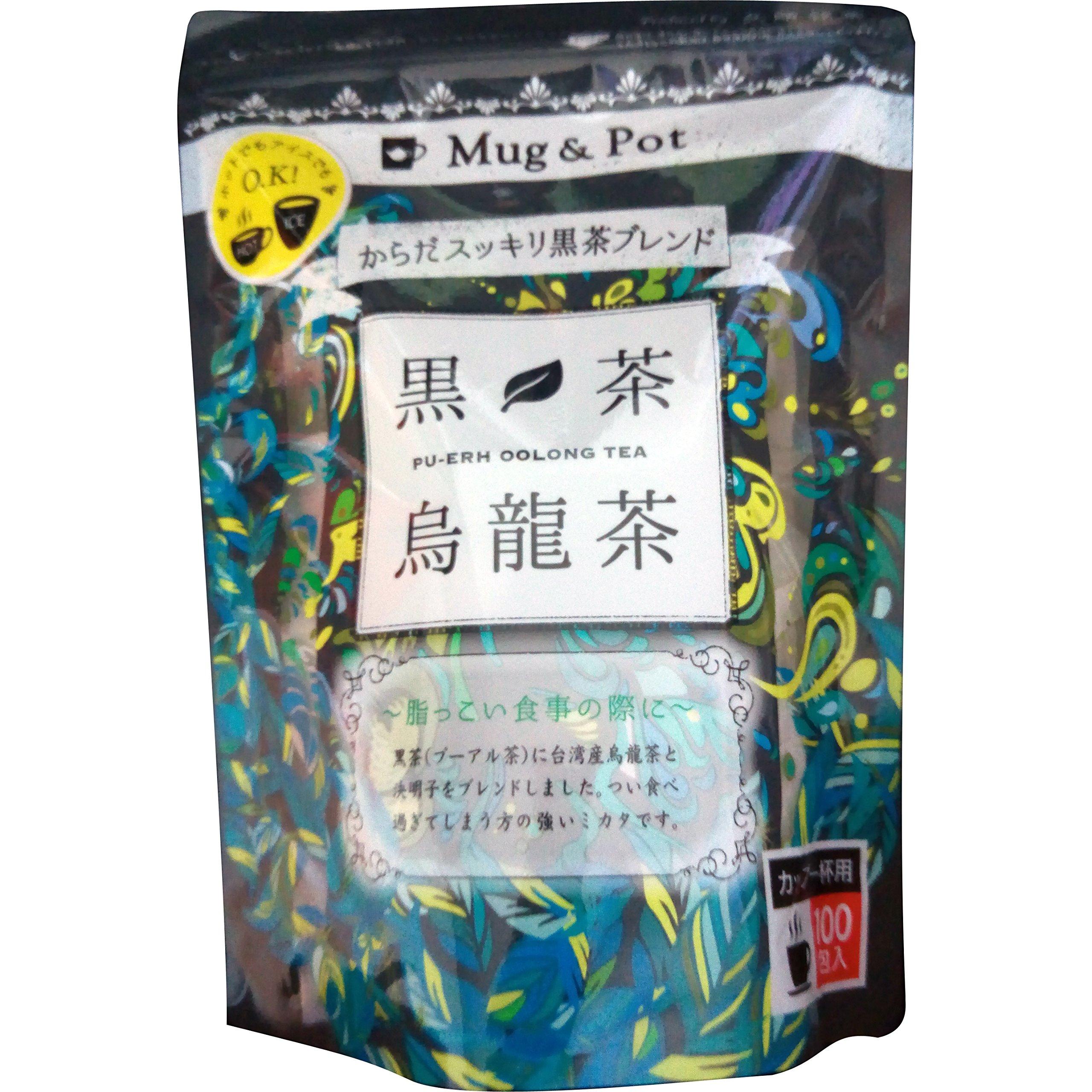 

Kujun Meicha Black Tea Oolong Tea PLUS 100 sachets 150g x Potion (1.5g 100P)