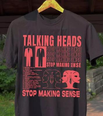 Talking Heads Stop Making Sense T Shirt Size S-5XL Unisex T-Shirt