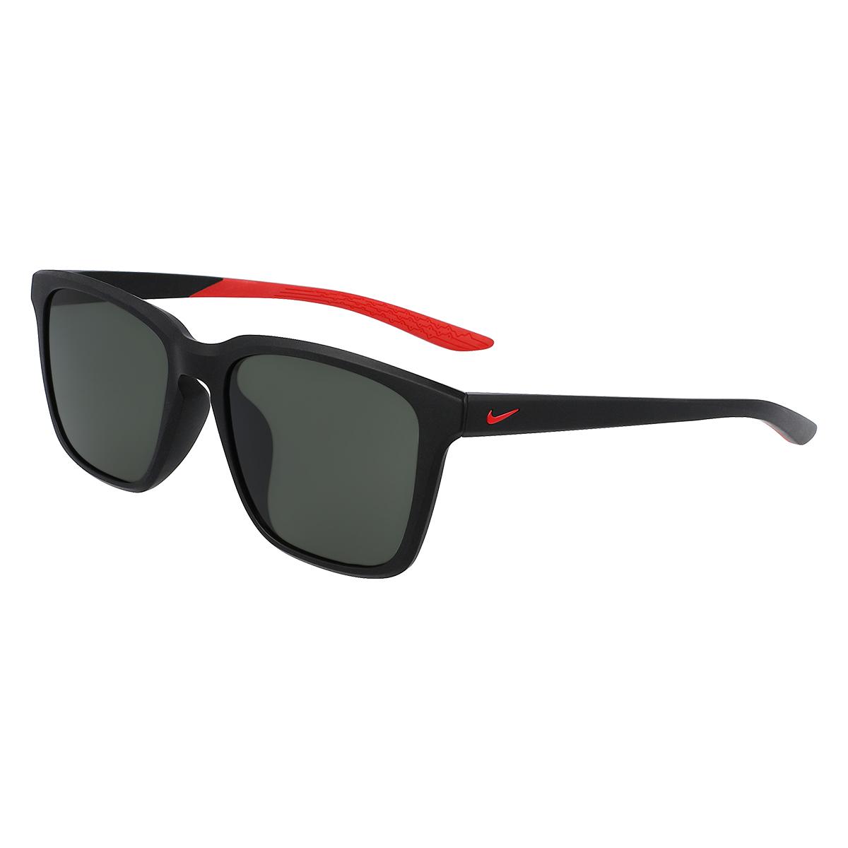 Nike Versatile Sunglasses Large Frame Slimming UV Protection Driving Square Sunglasses Unisex sunglasses Black DC7445-010 Basic Packaging,56,010