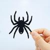 30 PCS Black Spider Ornament Felt Hanging Spider Web Halloween Decorations Bulk for House Home Decorations
