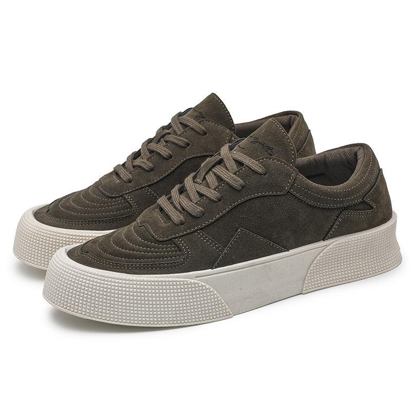 

Обувь мужская модная мужская летняя 2024 года, новая толстая подошва, увеличивающая рост, корейская версия, модная обувь для доски, мужская повседневная мужская обувь 39