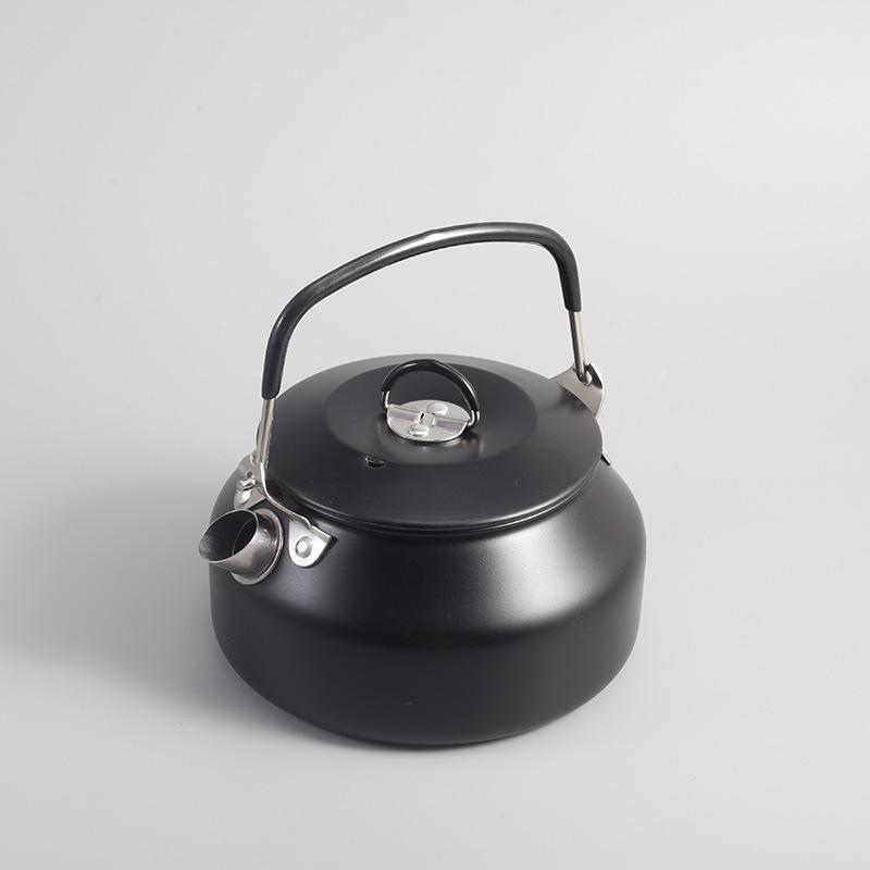 Portable Outdoor 304 Stainless Steel Camping Kettle and Coffee Pot
