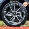 4 STuks voor Nieuw Model Y 2025 Juniper 19 Inch Messtijl Wieldeksel Velgkap Volledige Velgkap Vervanging Wielkap Accessoires voor Tesla