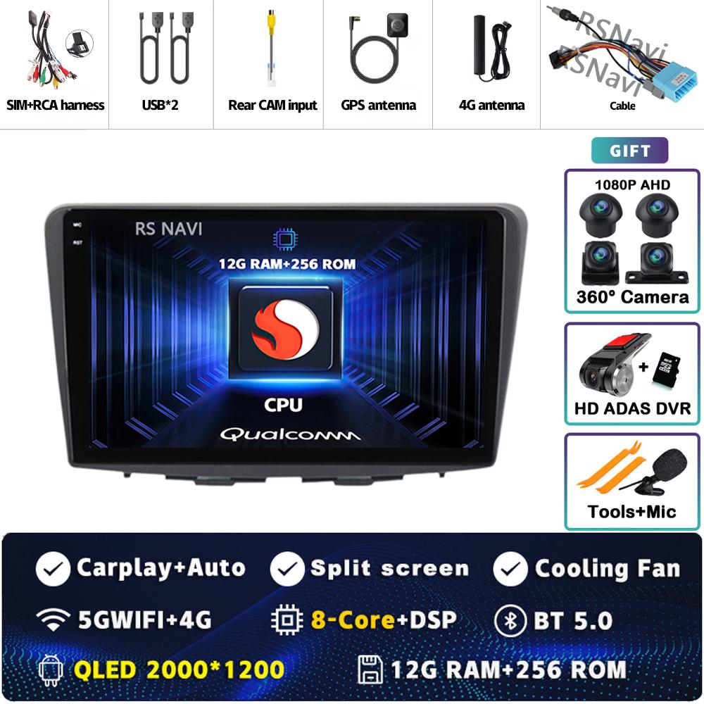 Android 14 Carplay Auto For Suzuki Baleno 2016 2017 2018 2019 Car Radio Player Multimedia stereo Navigation 4G+WIFI Head Unit BT